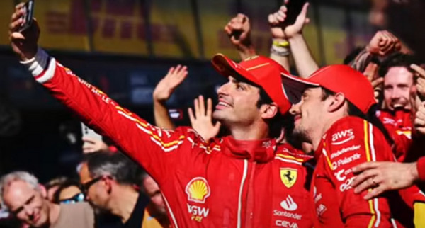 Ferrari gana el gp australia 2024