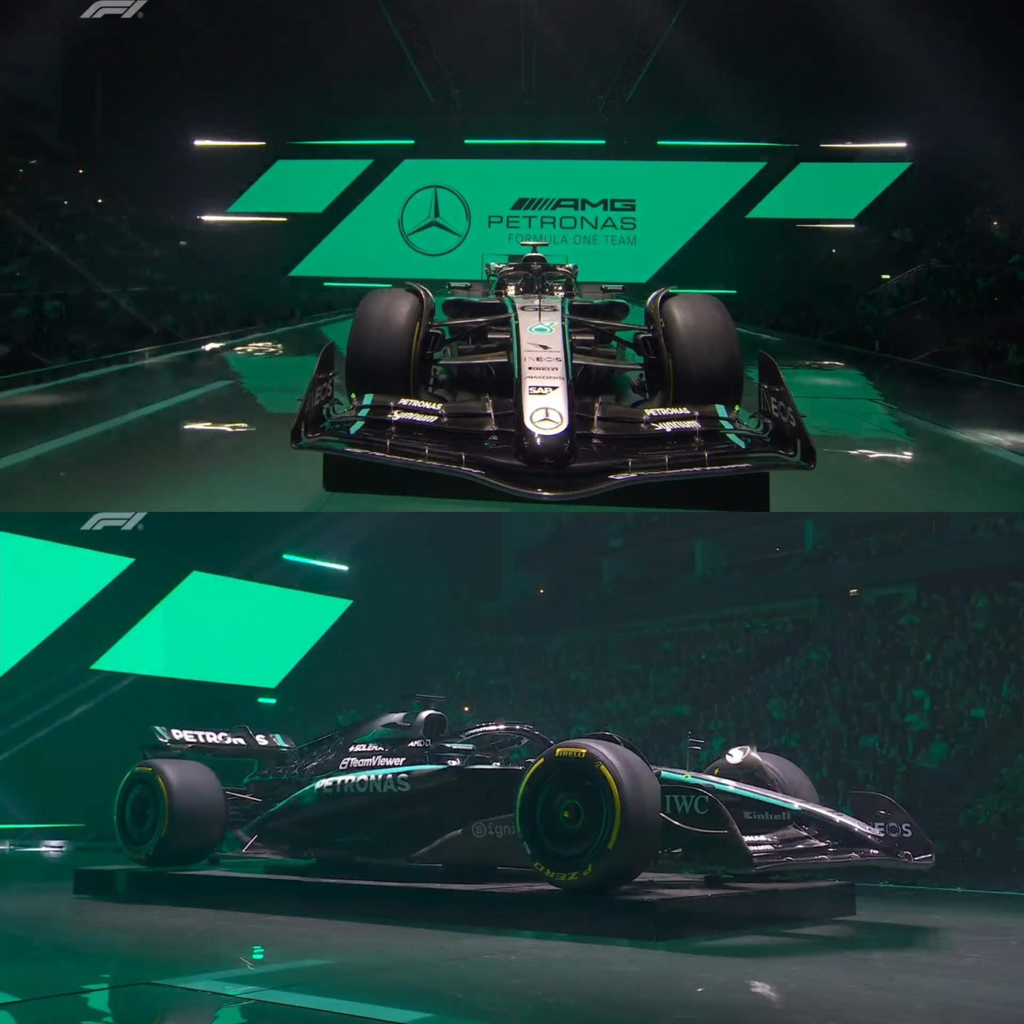El coche F1 de Mercedes 2025