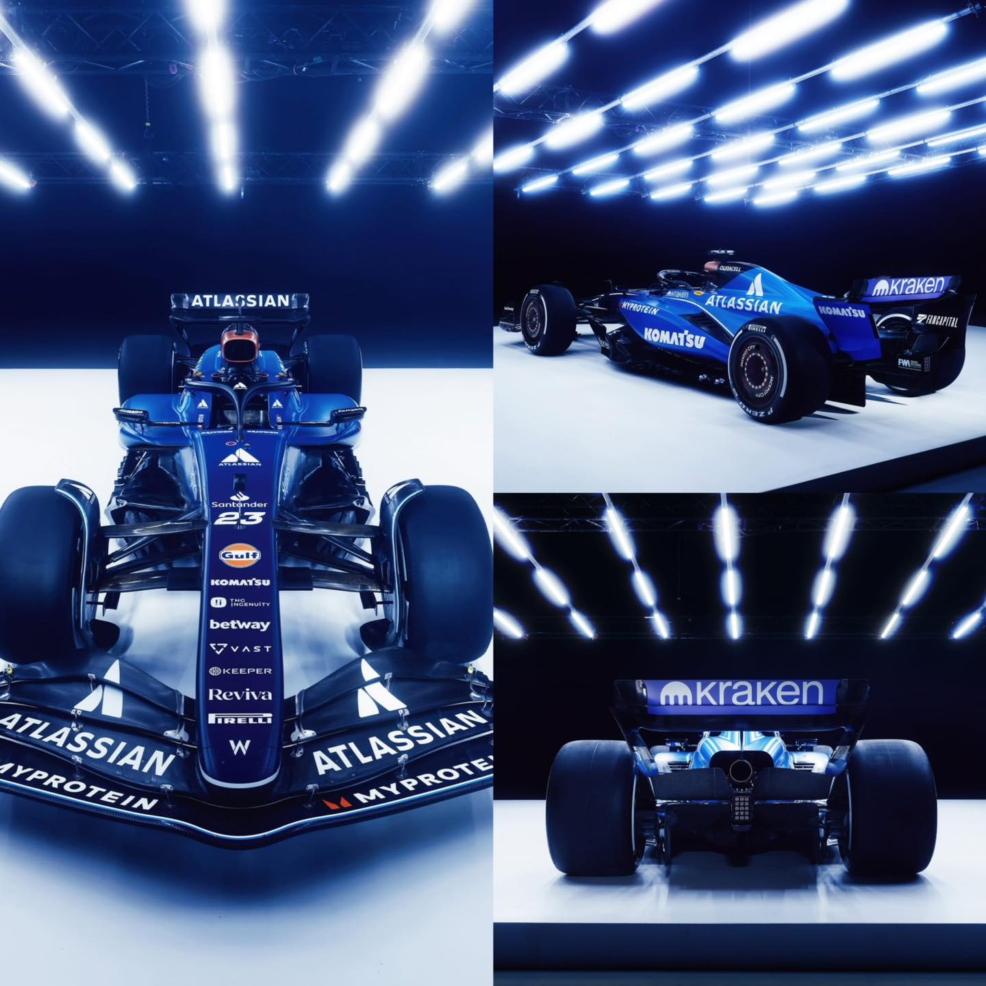 El coche F1 de Williams 2025