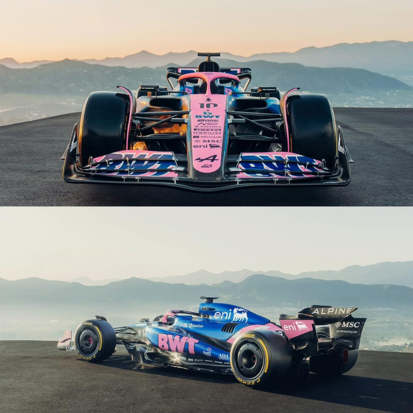 El coche F1 de Alpine 2025