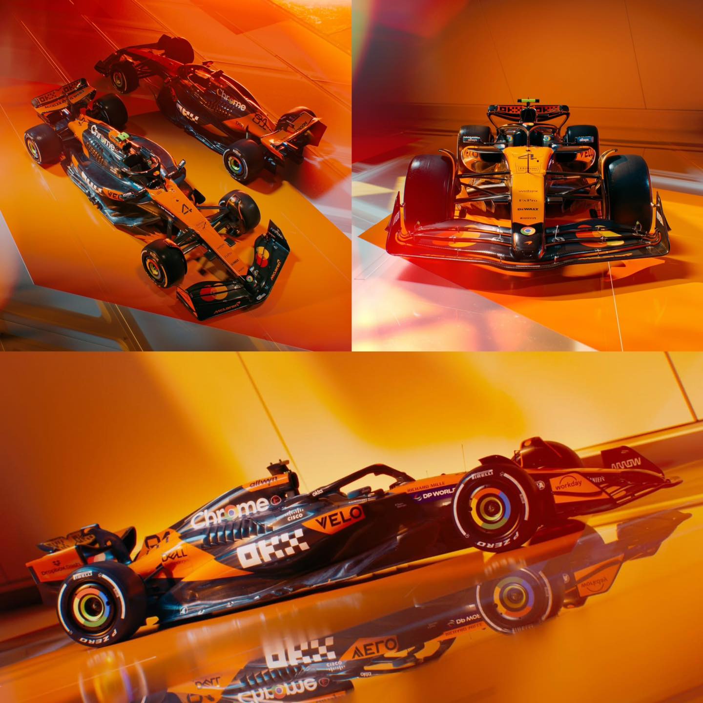 El coche F1 de Mc Laren 2025